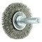 Weiler 1-1/2" Wire Radial Wheel, .006" Stainless Steel Fill, 1/4" Stem 17971 - alternate 2
